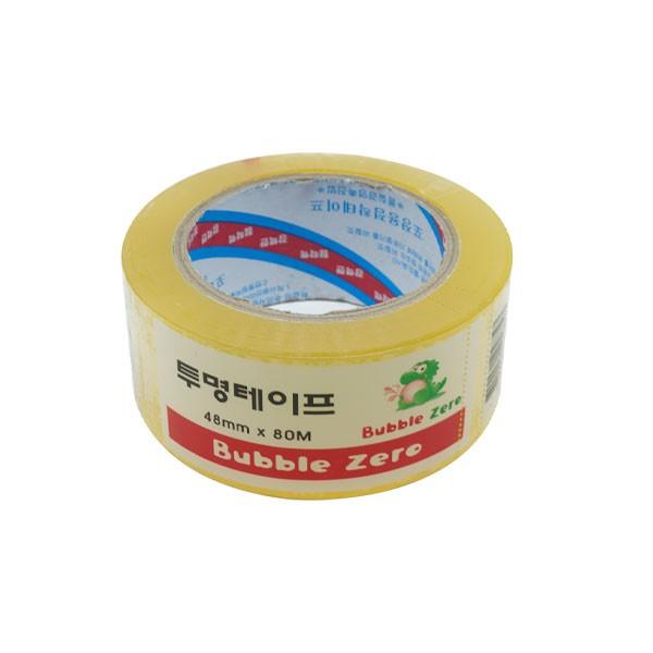 투명테이프 폭48mm 길이80m 박스 택배 포장 테이프
