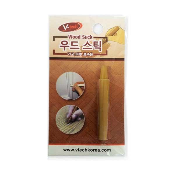 VT-073 우드스틱 3호 밝은갈색 가구 마루 목재 보수