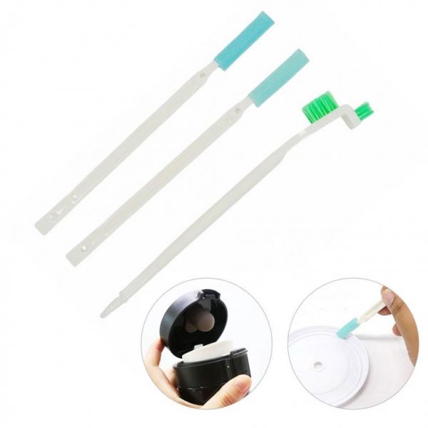 미니 틈새 청소브러쉬 3종세트 텀블러 뚜껑 창틀 욕실 면도기 조리도구 밀폐용기 청소솔