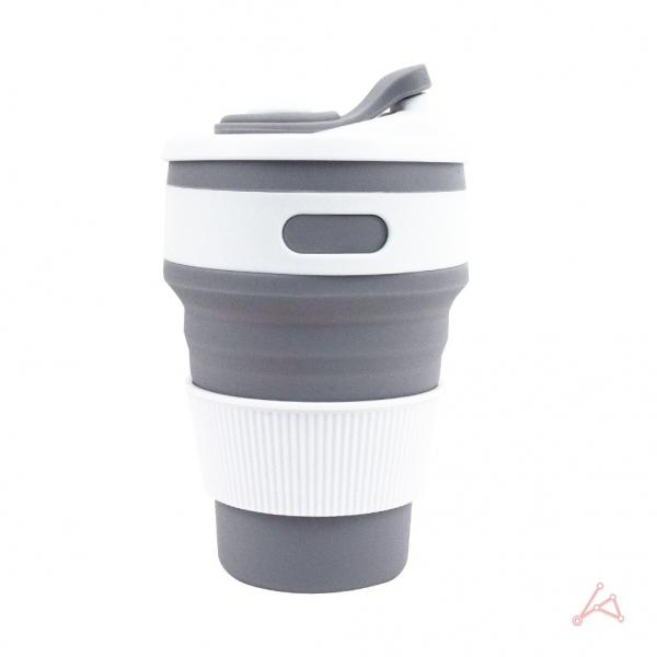 실리콘 텀블러 350ml (색상랜덤)