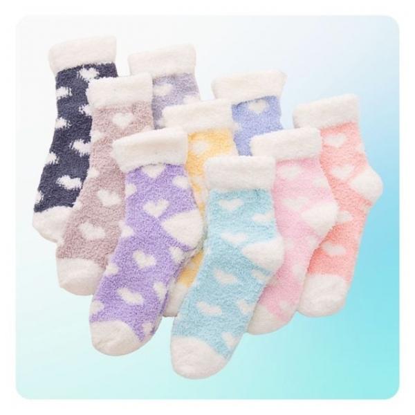 도트 수면양말 임산부양말 발목양말 양말 하트