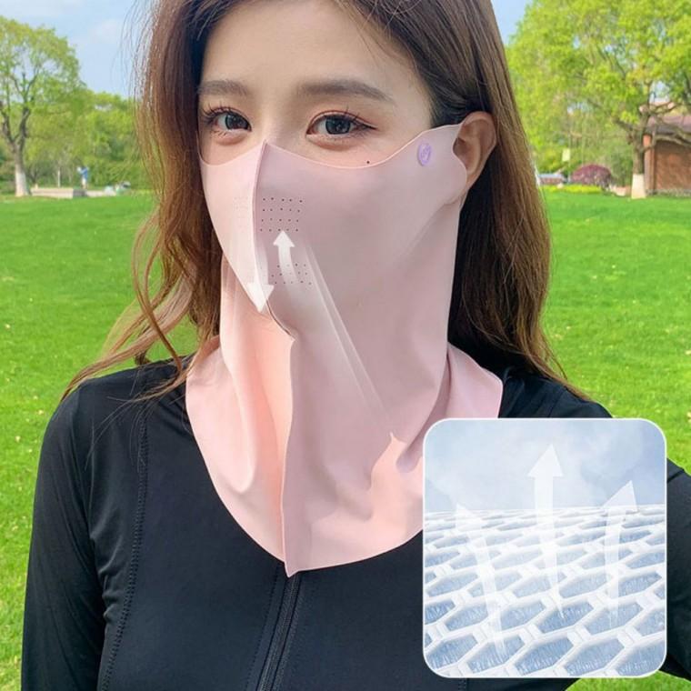 3D입체패턴 아이스실크 넥페이스가드 자외선차단 마스크