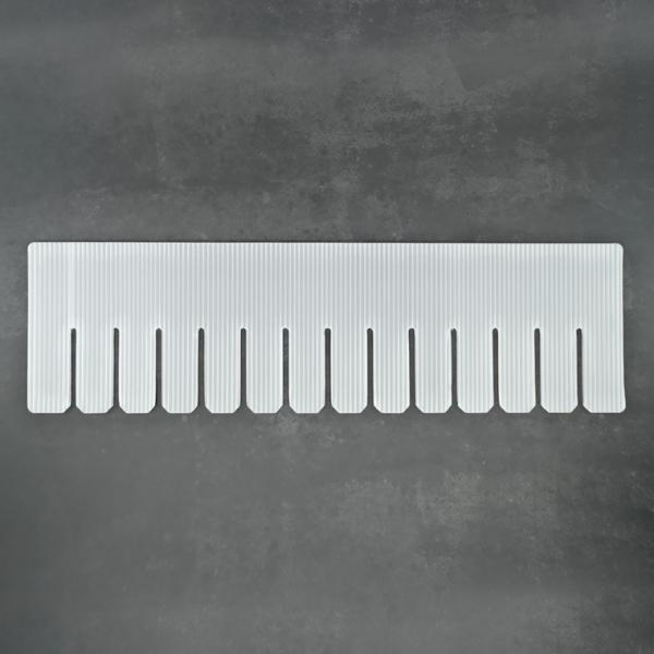 KP 스내지 서랍칸막이(대) 12x43cm(벌크1P) 칸막이보드 서랍정리 양말 속옷 소품정리 파티션 수납칸막이
