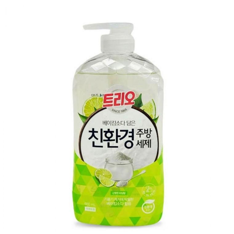 탈월한 세정력 베이킹소다 담은 주방세제 라임향
