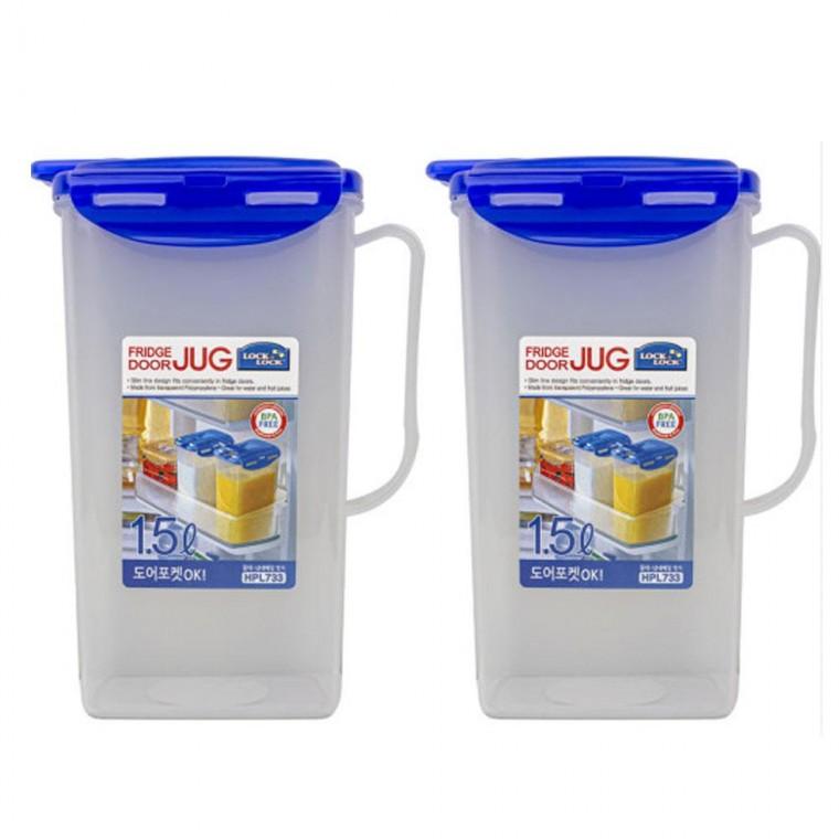 락앤락 hPL733 PP손잡이물병 1.5L 2개입