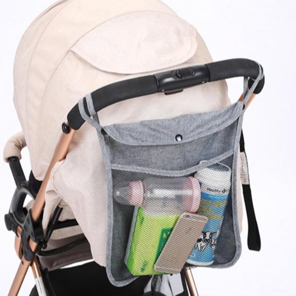 메쉬 유모차 수납 가방 정리함 주머니 포켓