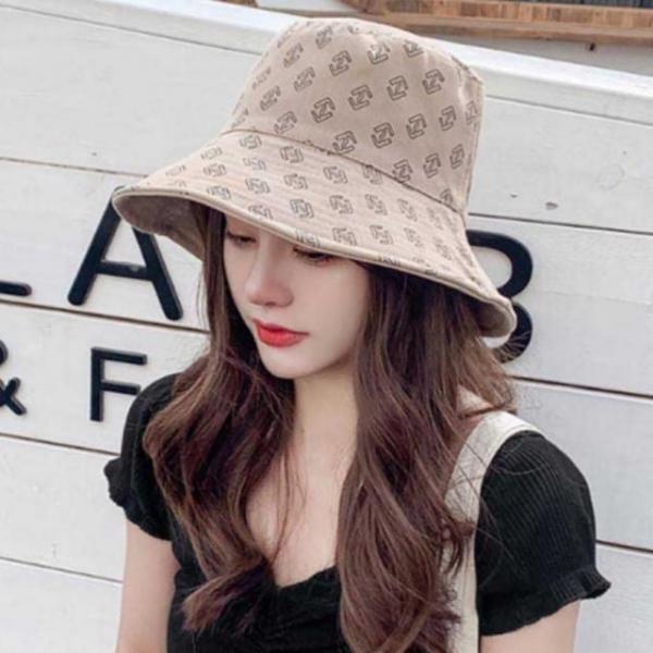 여행용 여성 바캉스 양면 버킷햇 모자 나들이 벙거지