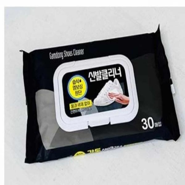 일회용 신발클리너 30매 신발세척제 운동화세척
