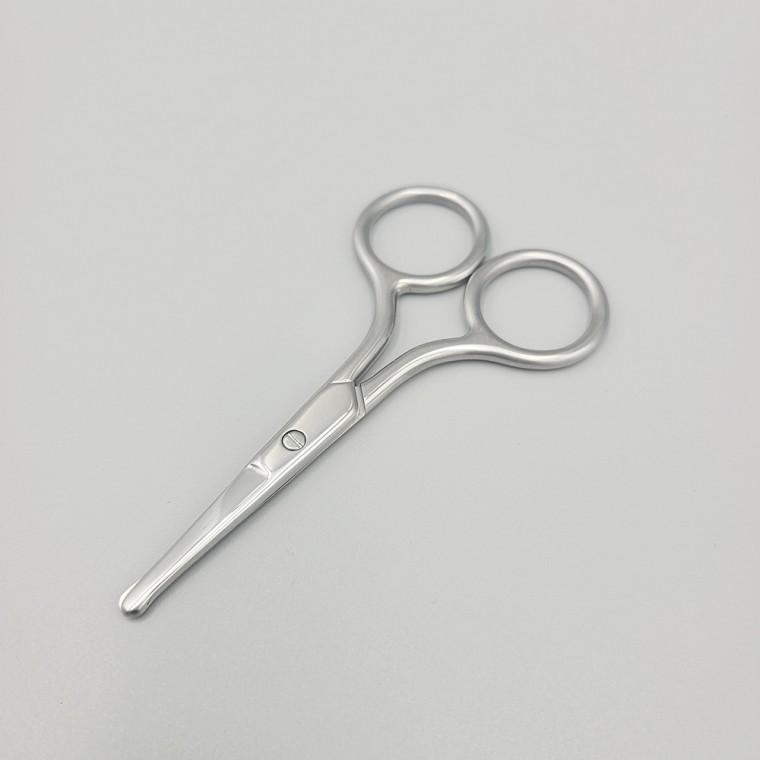 고급 스테인레스 코털 제거 안전 가위 콧털 제모
