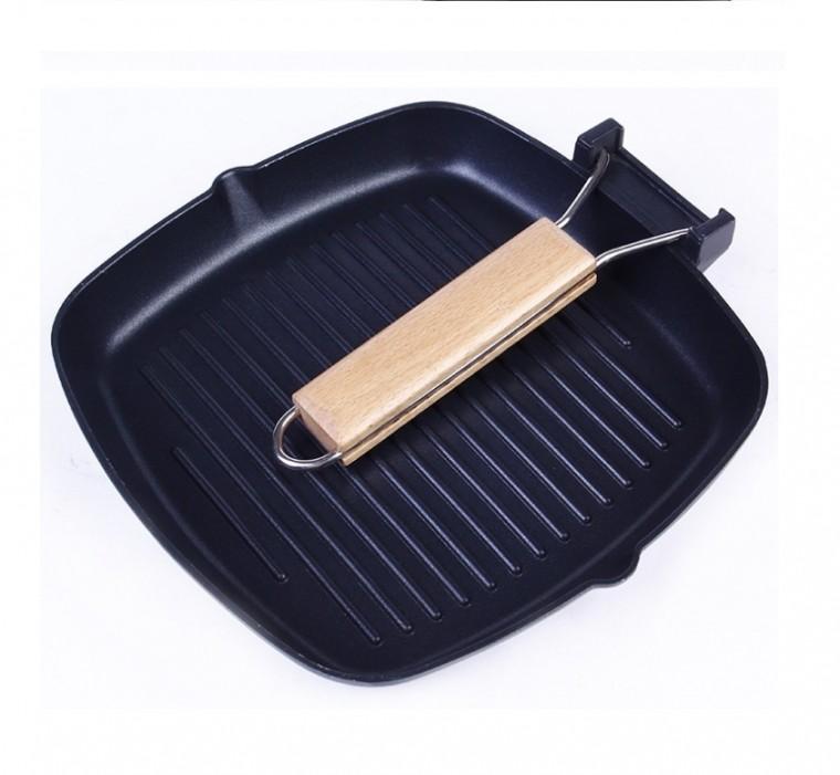 백패킹 캠핑 등산 차박접이식 사각 후라이팬 프라이팬 24cm 28cm