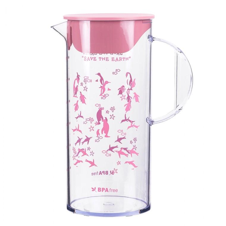 디디샵 펭귄 심플 물병 1.6L 핑크 (890838)