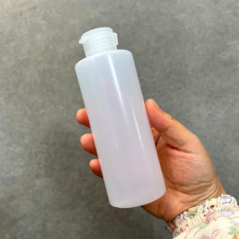 200ml 대용량 원터치 불투명 PE 공병