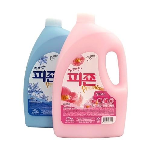 빨래엔 피죤 2500ml 섬유유연제 피존 세탁세제