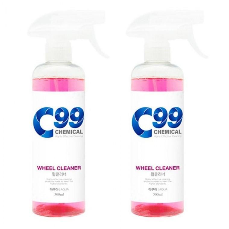 C99 휠클리너 세정제 500ml 2개