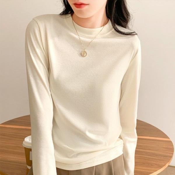 가을 겨울 베이직 이너 티셔츠