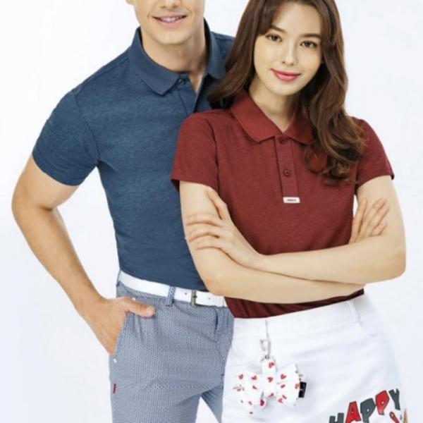 남녀공용 베이직 기능성 반팔 운동복 작업복 카라 티셔츠