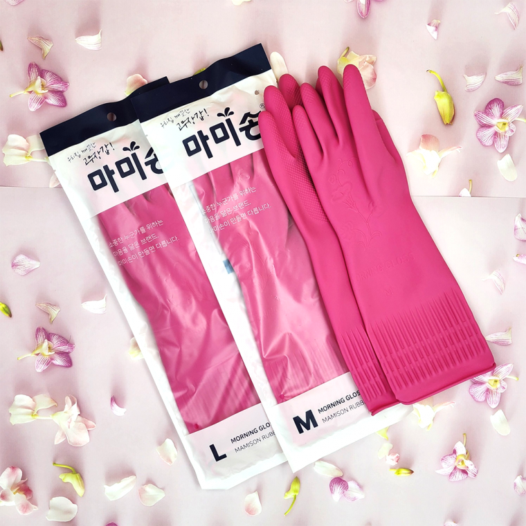 마미손 모닝글로스 고무장갑 대 L