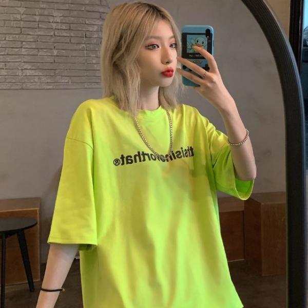 thsis 여성 반팔 박스 티셔츠