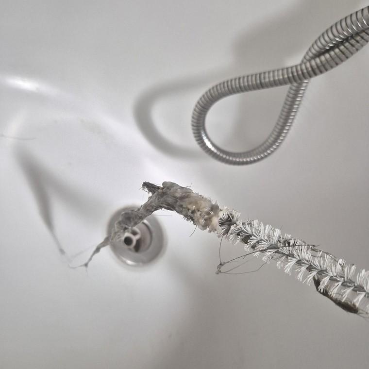 주방 욕실 세면대 배수구 청소 브러쉬