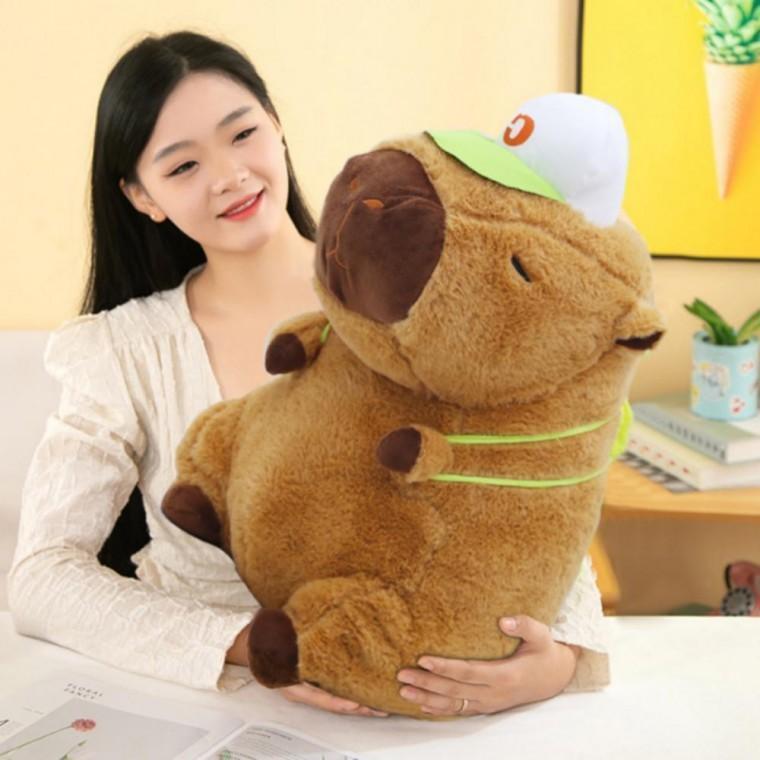 어린이 선물 인형 귀여운 카피바라 캐릭터 봉제인형 42cm