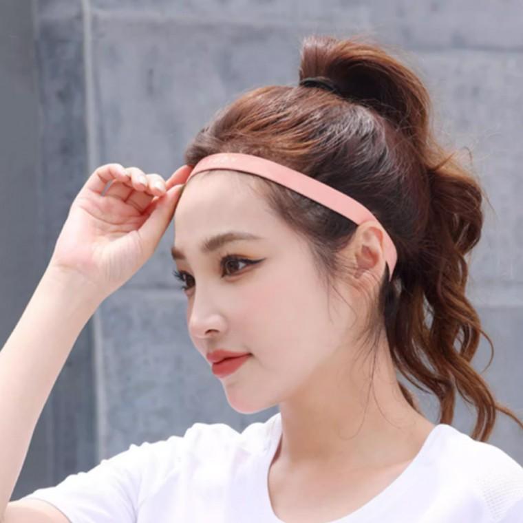 땀흘림방지 헤어 밴드 러닝 등산 테니스 헬스 남녀 실리콘 머리띠