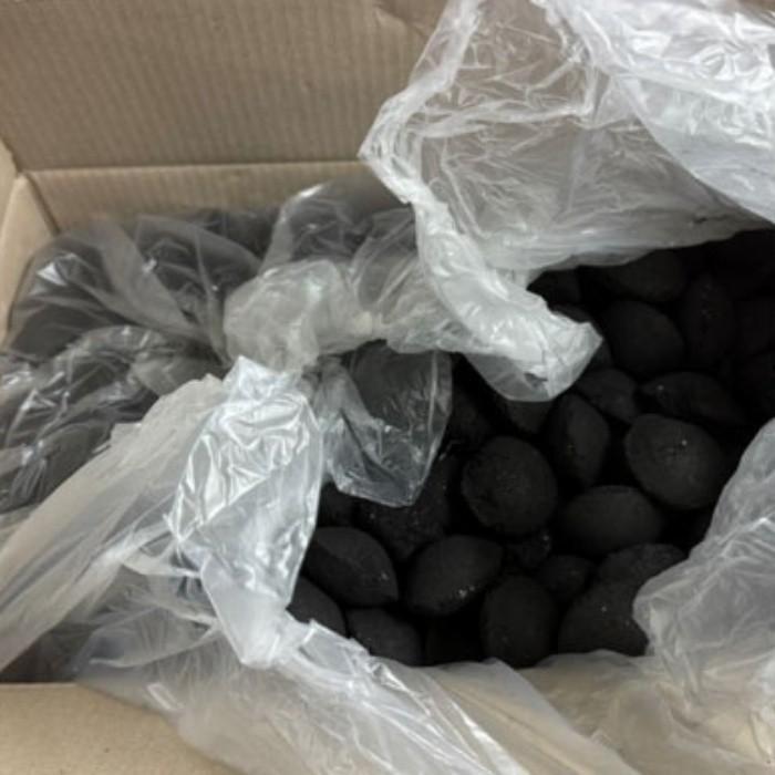 캠핑 등산 차박 원터치 숯 참숯 조개탄 번개탄 연료 10kg 1박스