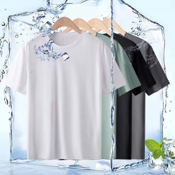 온모어 작업복 상의 여름 반팔 쿨링티 티셔츠 남자 여성 쿨 남성 라운드 단체 시원한 노가다
