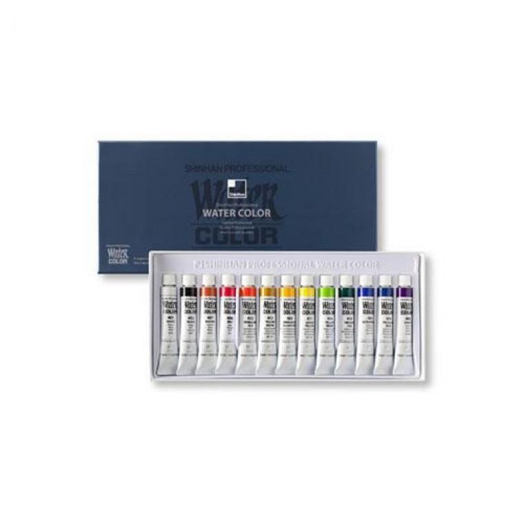 신한)전문가용 수채물감 13색(7.5ml/w.c)