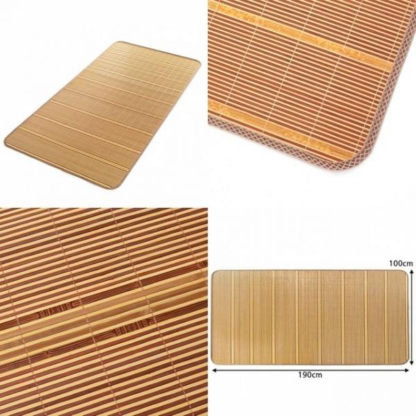 시원한 1인용 쿨 대자리 여름 실내 대나무 돗자리