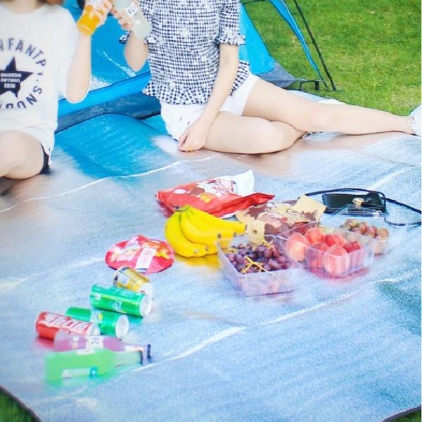 [기회공작소] 은박대형 돗자리 캠핑돗자리 옥스퍼드돗자리 피크닉매트