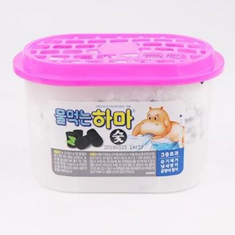 물먹는 습기제거제 이불장 3개입 하마 숯 옷장 신발장 냄새먹는하마 여름 습기 제거