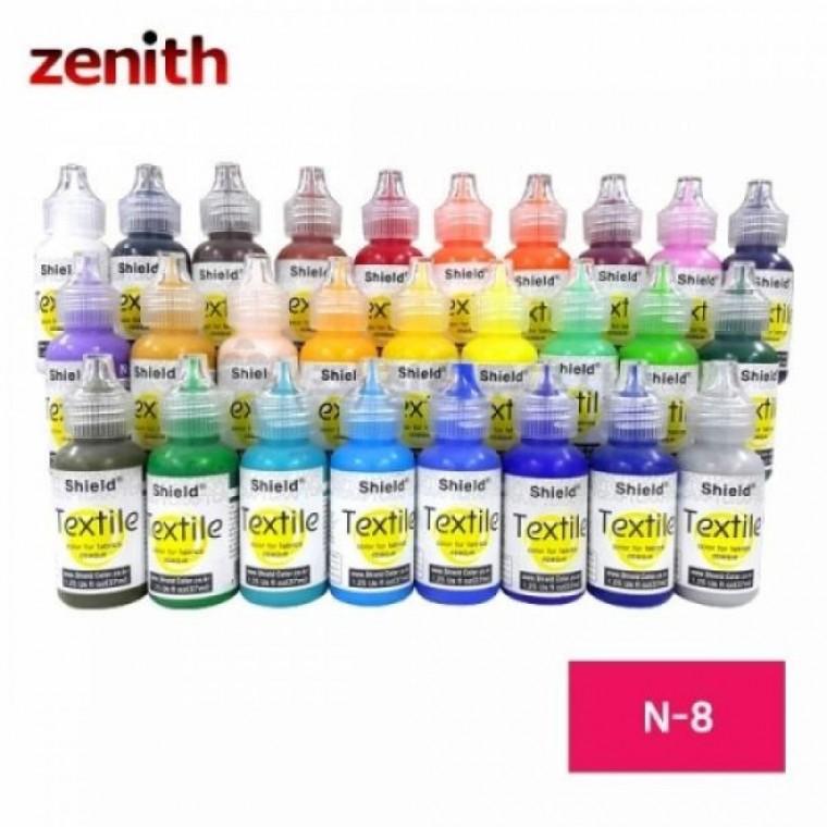 제니스 텍스타일 섬유전용물감 일반 N-8 MAGENTA 37ml