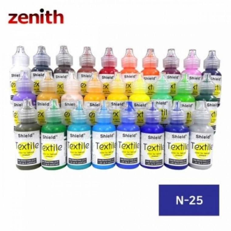 제니스 텍스타일 섬유전용물감 일반 N-25 ULTRAMARINE BLUE 37ml