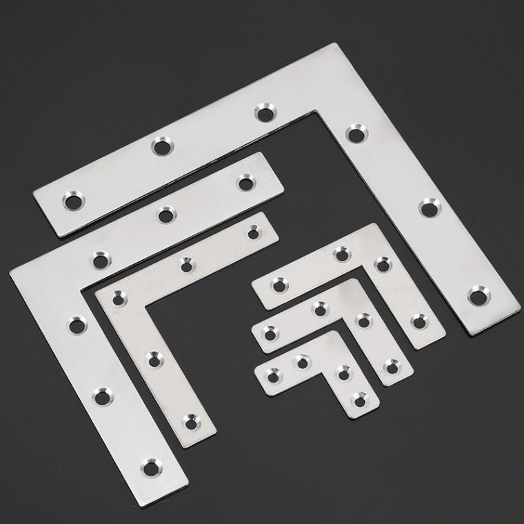 1P 60x60mm 다목적 ㄱ형 평철 기억자 꺽쇠 코너철 선반 브라켓 선반대 보강