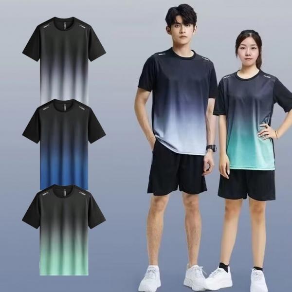 그라이데이션러닝세트 여름 트레이닝세트 러닝팬츠