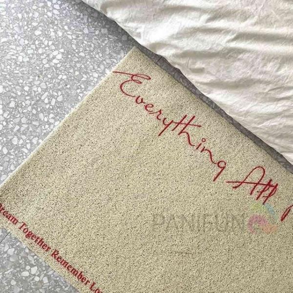 현관 발판 레드 발메트 현관러그 출입구발판 신발털이 매장발매트