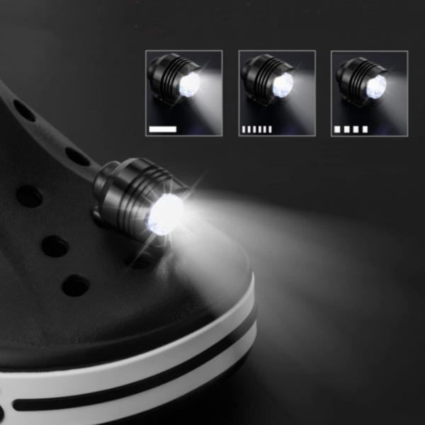 신발 호환 미니 LED 헤드라이트
