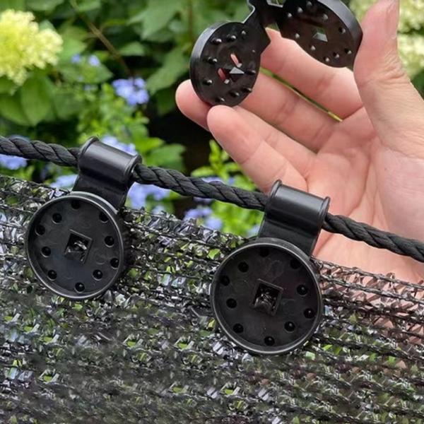 고리 똑딱이 다용도 차광막 그물망 고정 홀더