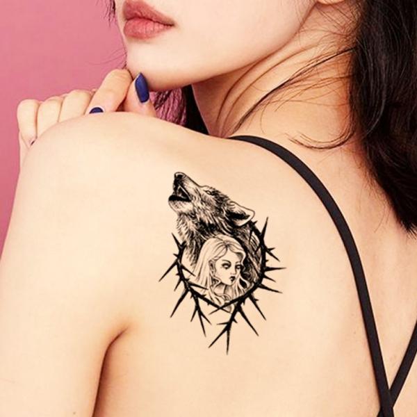 레터링 쇄골 현아 타투 스티커 30장 마스크 판박이 (특가)