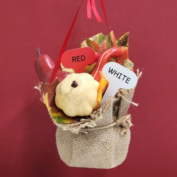 컬러 식물 이름표 소