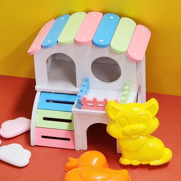 조립 소동물 하와이안 빌라