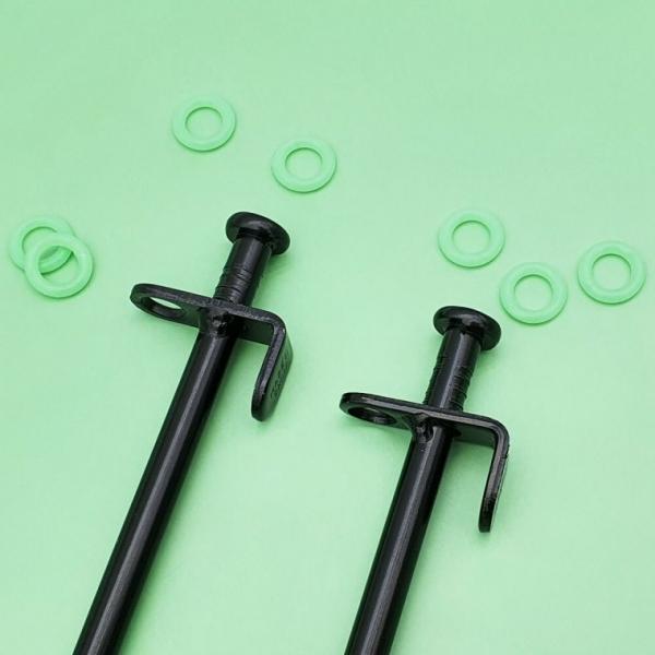 야광 고무링 블랙 단조 팩 30cm