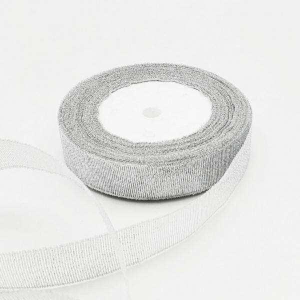 포장 리본 끈 실버 2cm 22m