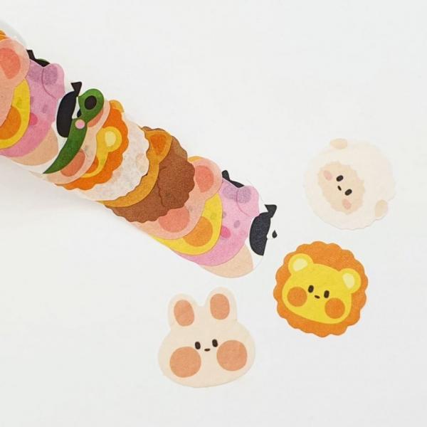 귀여운 동물원 스티커 100p