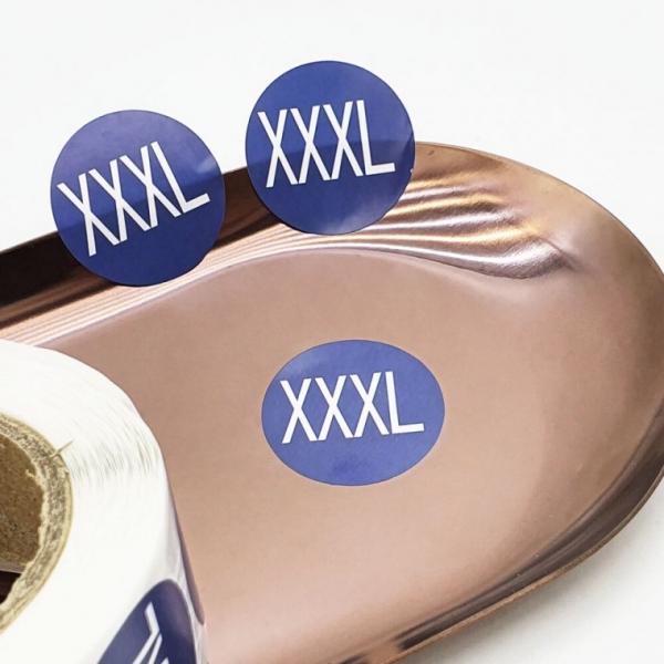 사이즈 스티커 XXXL