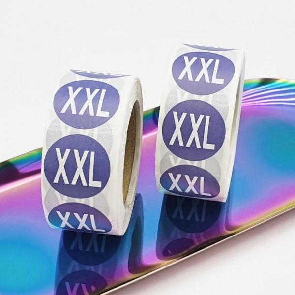사이즈 스티커 XXL