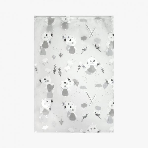 여우 지퍼 파우치 24x35