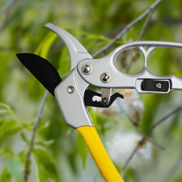 고급 라쳇 원예 가위