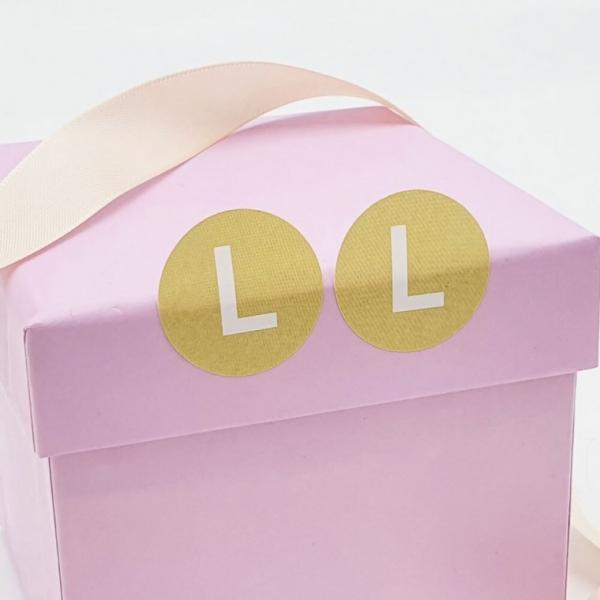 사이즈 스티커 L