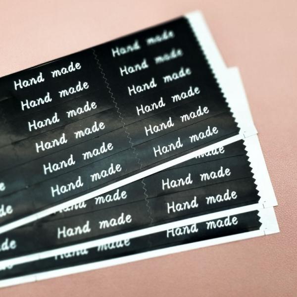 HAND MADE 스티커 D블랙